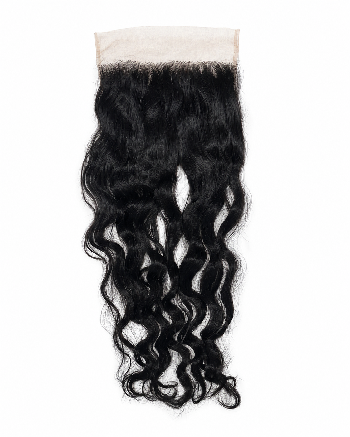 LEYE Raw Natural Wavy Closure — 6x6